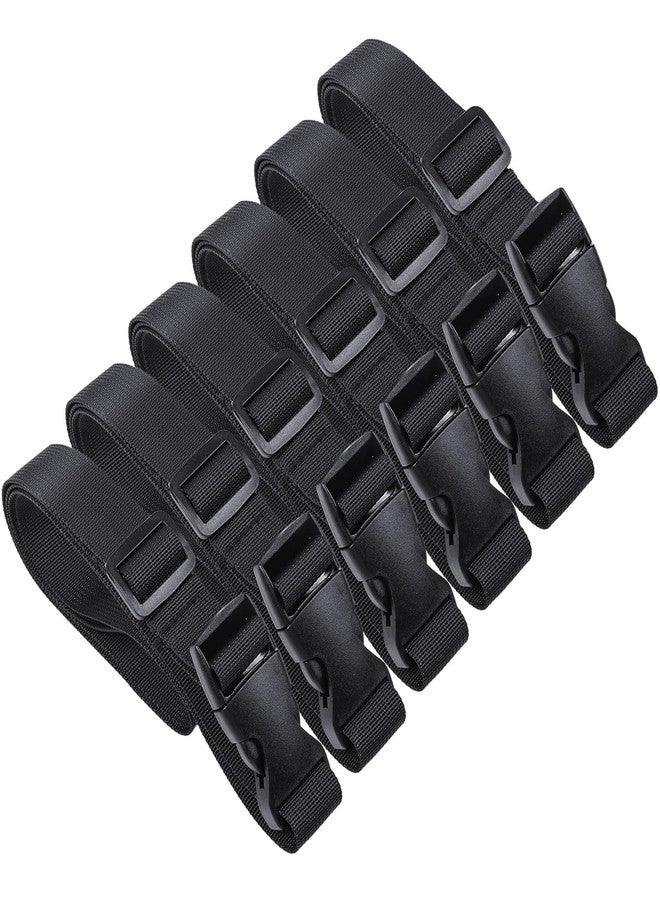 AUGHOA 6Pcs Straps with Buckles, 47 inch Nylon Cinch Strap, Buckle Straps for Tie Down Backpack Luggage, Adjustable Strap for Packing, Outdoor Activities - Image 1